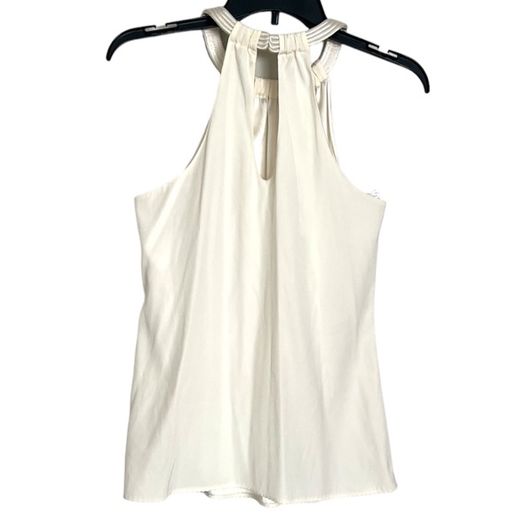 EUC | Elie Tahari | Silk Halter Top | Size Medium - Picture 3 of 7